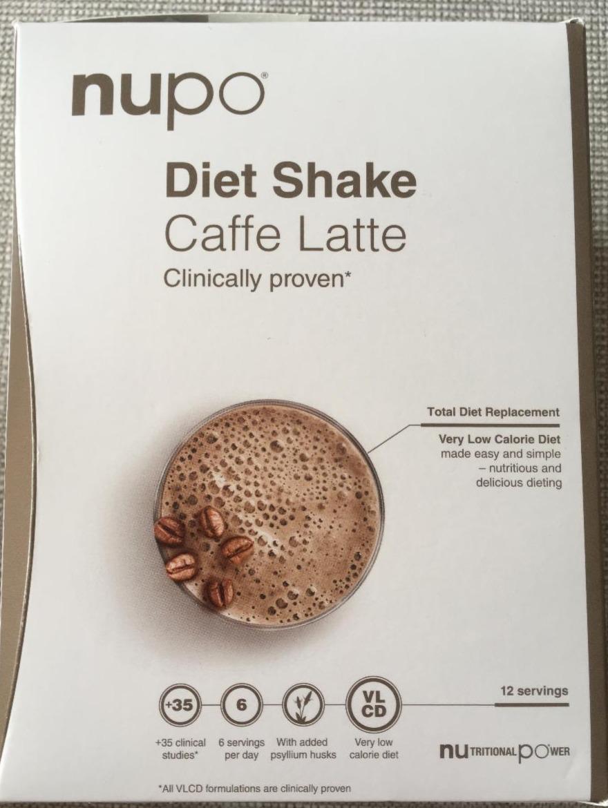 Fotografie - Diet Shake caffe latte NUPO