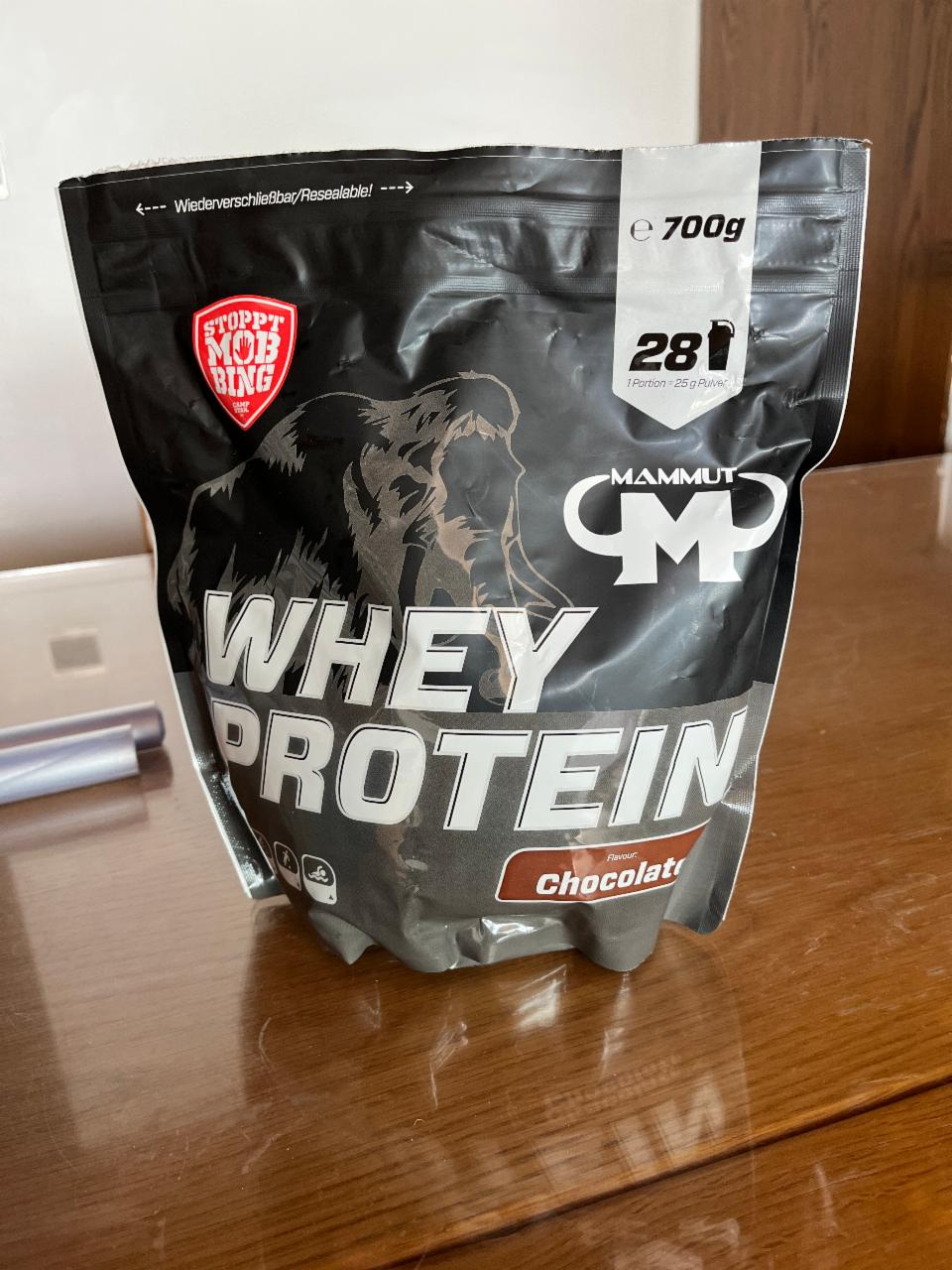 Fotografie - Whey Protein Chocolate Mammut Nutrition
