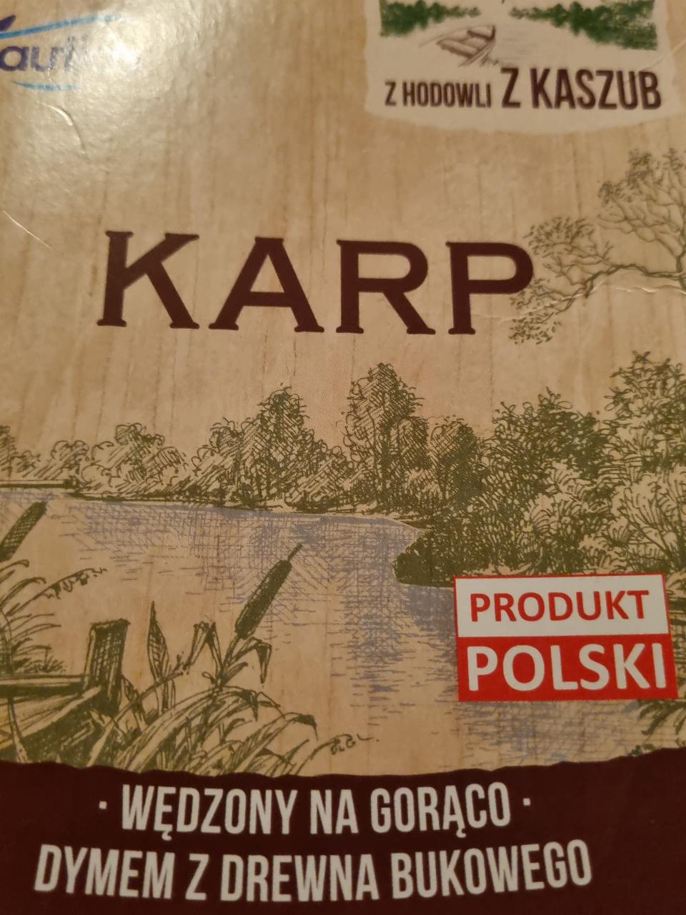Fotografie - kapr uzený produkt Polski