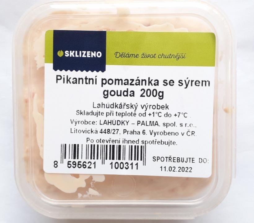 Fotografie - Pikantní pomazánka se sýrem gouda Sklizeno