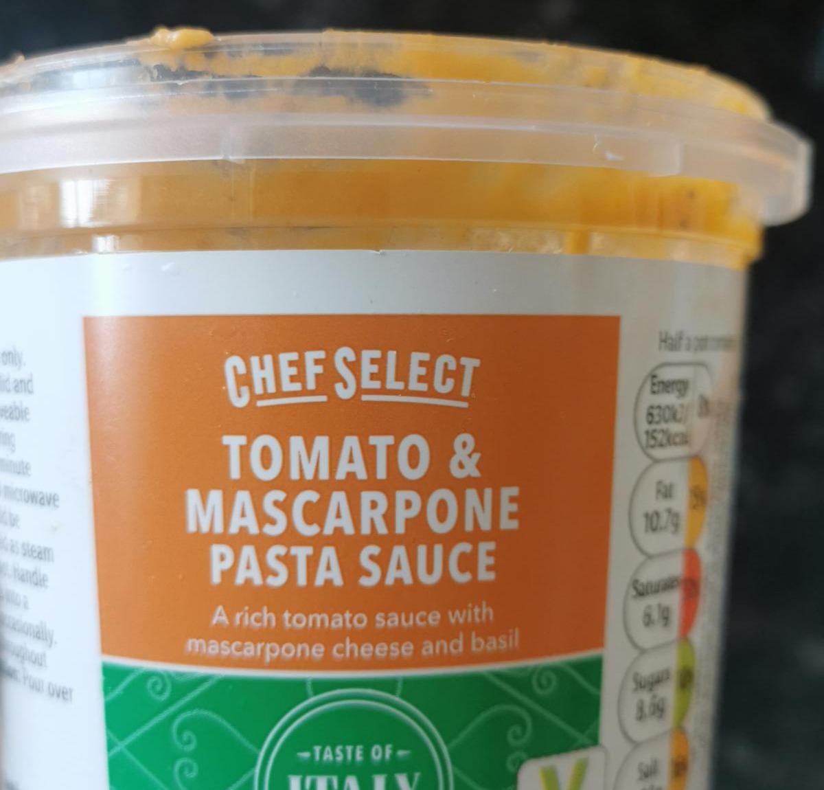 Fotografie - Tomato & Mascarpone pasta sauce Chef Select