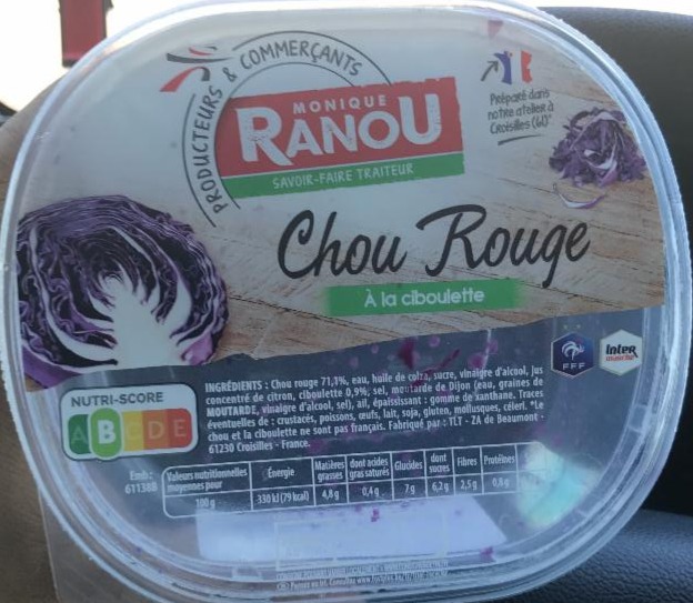 Fotografie - Chou Rouge à la ciboulette Monique Ranou