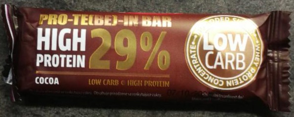 Fotografie - Pro-te(be)-in Bar High Protein 29% cocoa low carb LeGracie