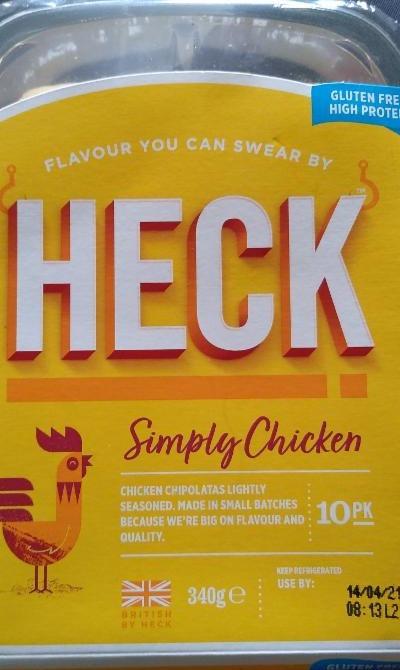 Fotografie - 10 Simply Chicken Chipolatas Heck
