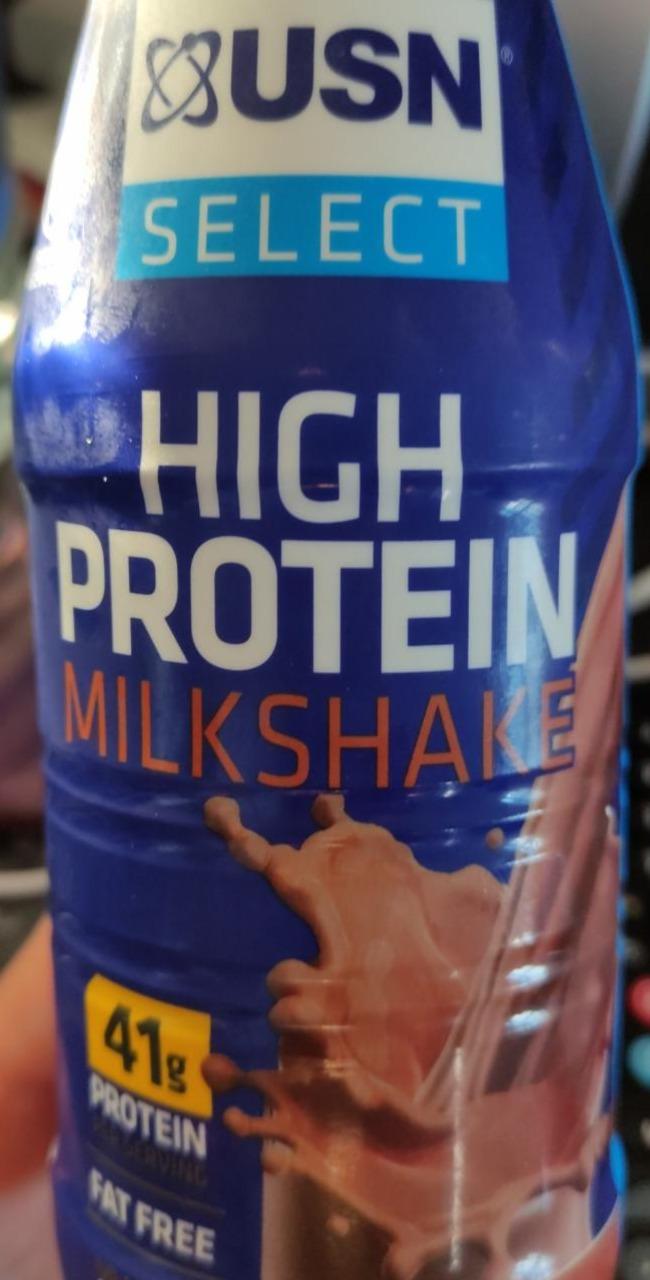 Fotografie - High Protein Milkshake Chocolate USN Select