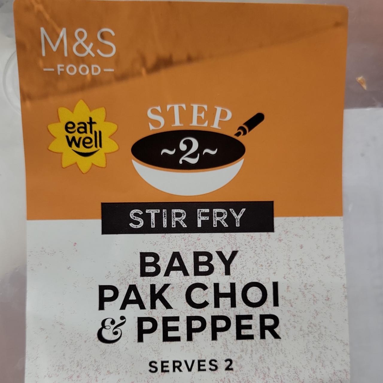 Fotografie - Stir Fry Baby Pak Choi & Pepper M&S Food