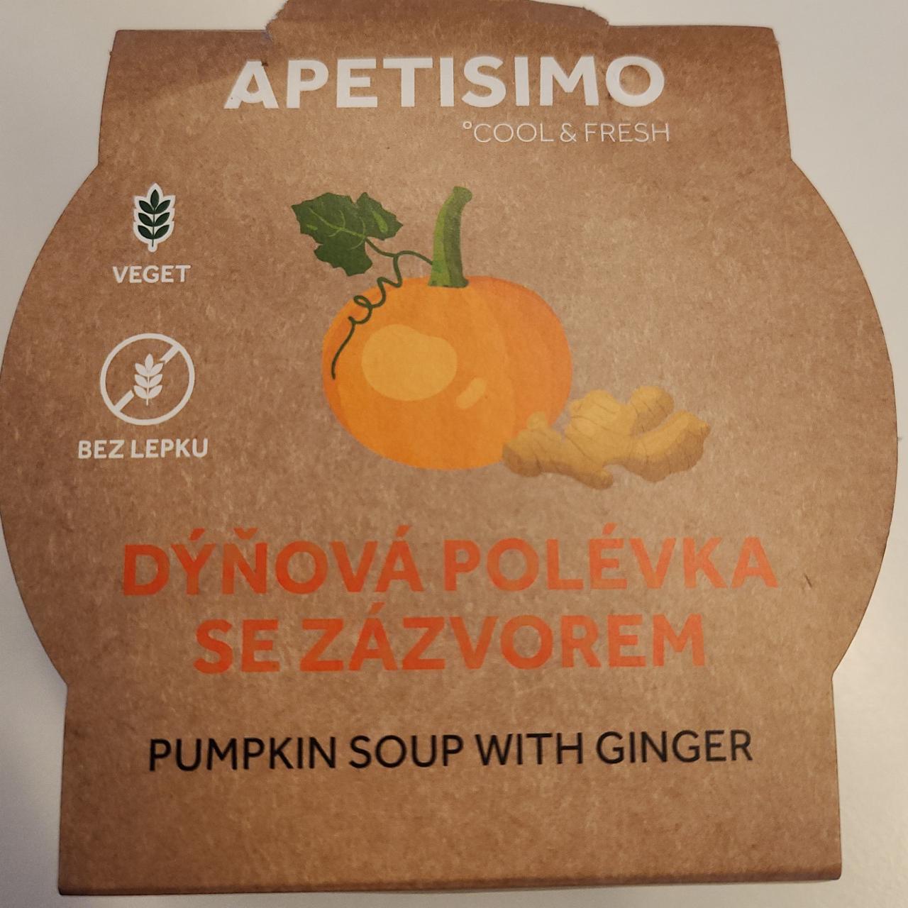 Fotografie - Dýňová polévka se zázvorem Apetisimo