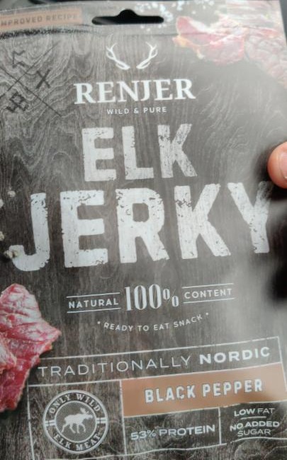 Fotografie - Sušené maso Renjer Traditional Elk Jerky