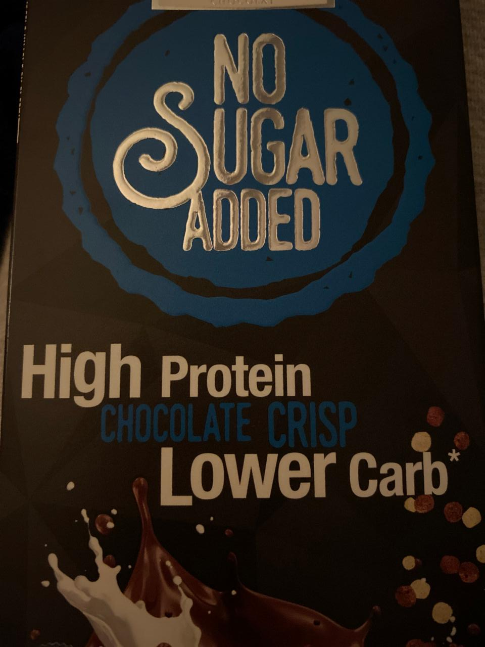 Fotografie - No sugar added High protein Chocolate Crisp Lower carb Frankonia