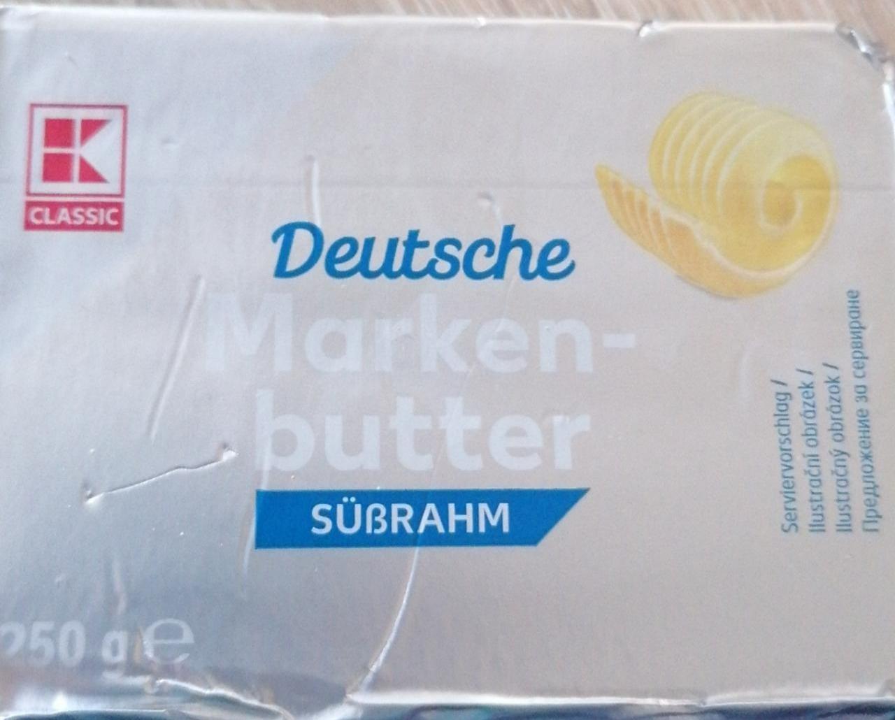 Fotografie - Deutsche Marken-butter K-Classic