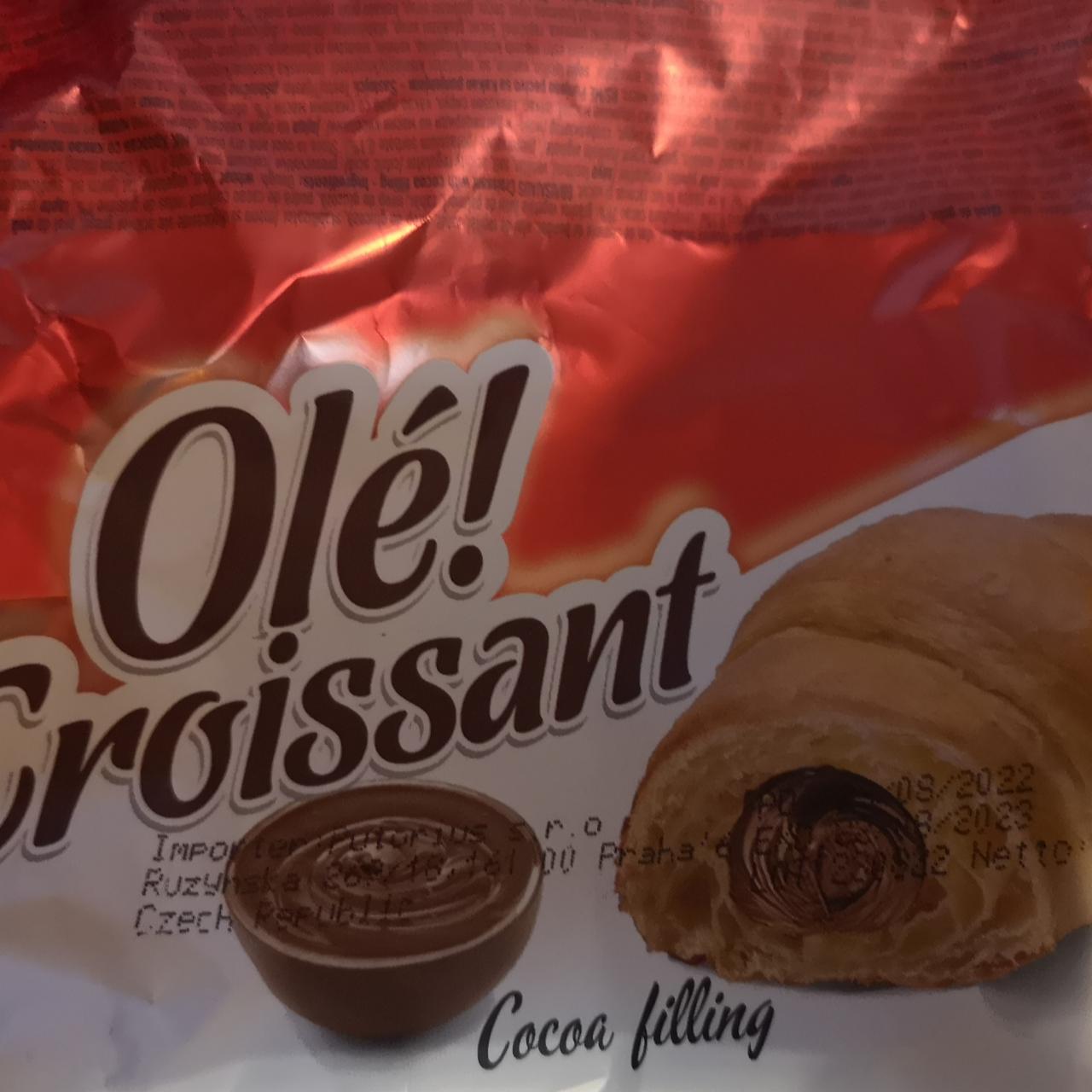Fotografie - Croissant Cocoa filling Olé