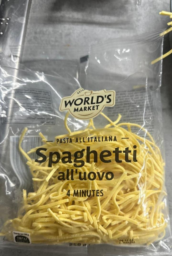 Fotografie - Spaghetti all’uovo World's market