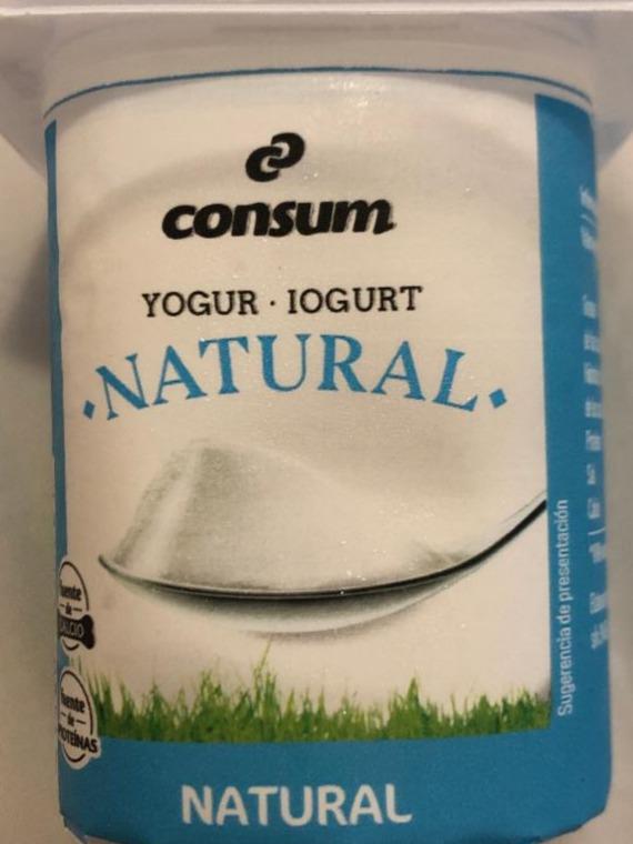 Fotografie - Yogur natural Consum