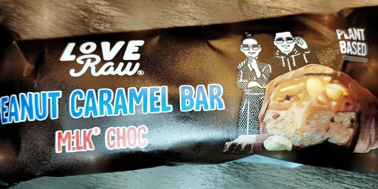 Fotografie - Peanut Caramel Bar M:LK Choc Love Raw