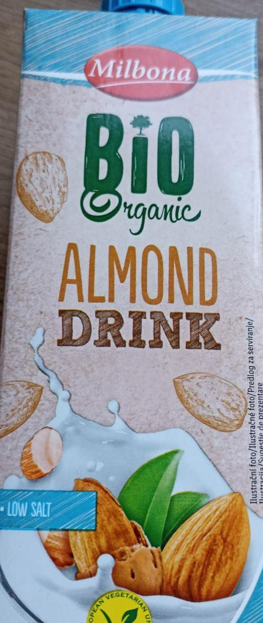 Fotografie - Bio organic almond milk Milbona