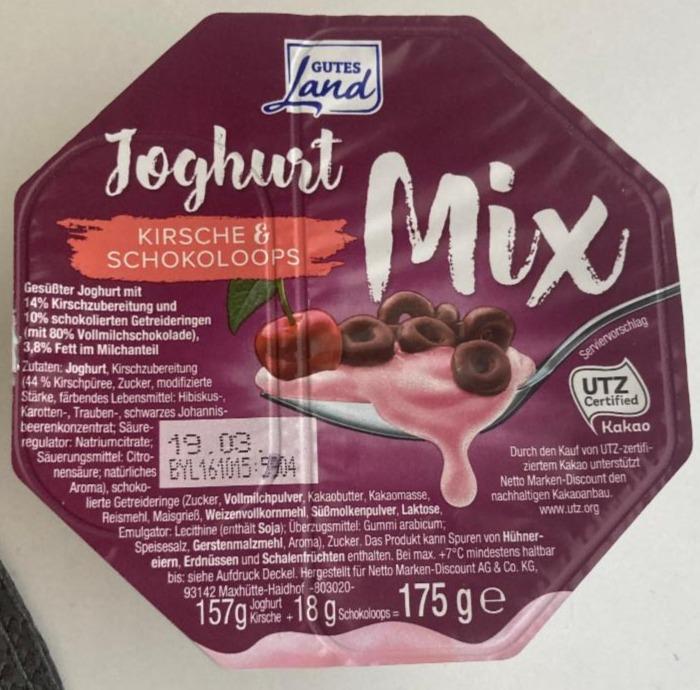 Fotografie - Joghurt Mix Kirsche & Schokoloops Gutes Land