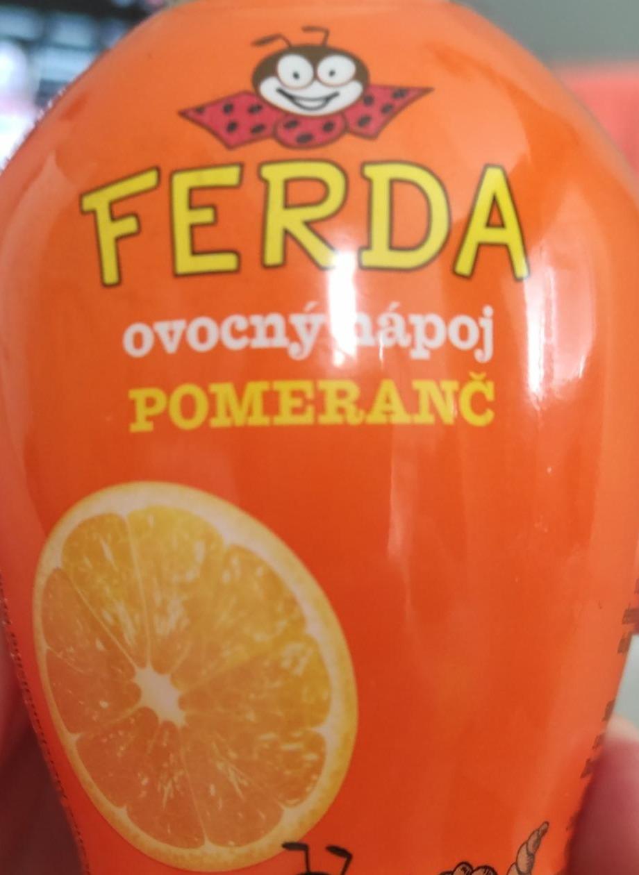 Fotografie - Ferda ovocný nápoj Pomeranč