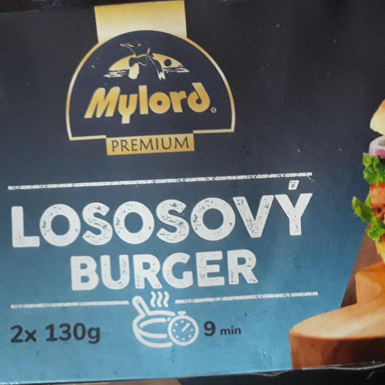Fotografie - Lososový burger Mylord premium