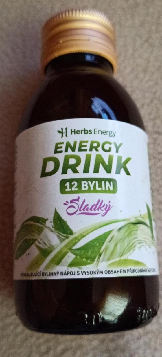 Fotografie - Energy drink 12 bylin Sladký Herbs Energy