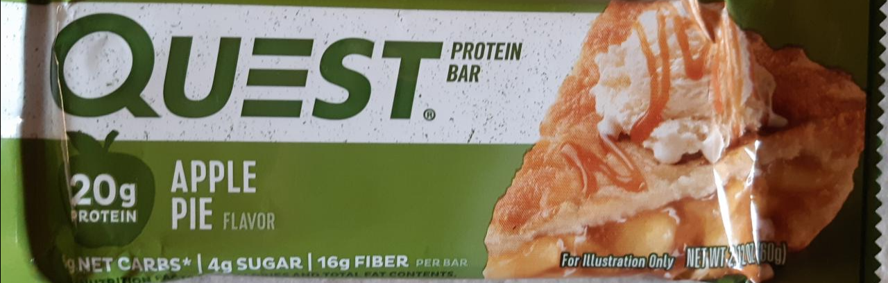 Fotografie - Quest Protein Bar Apple Pie