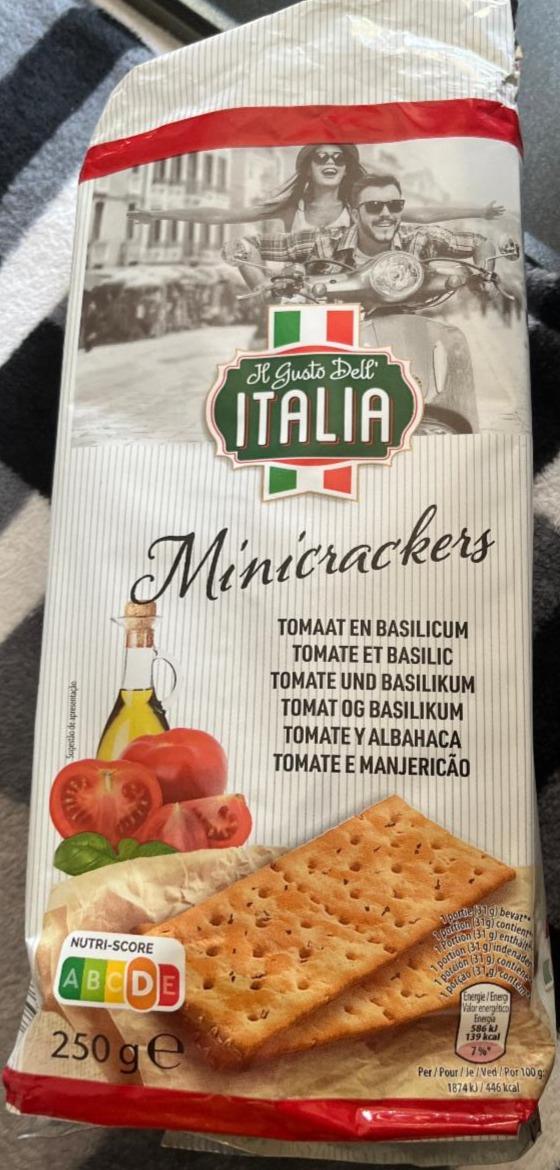 Fotografie - Minicrackers tomaat en basilicum Il Gusto dell' Italia