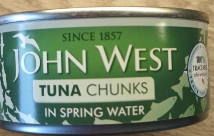 Fotografie - Tuna Chunks in spring water John West