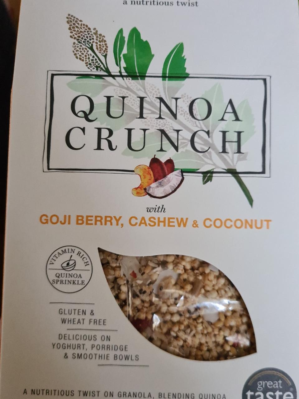 Fotografie - Quinoa Crunch with Goji Berry, Cashew & Coconut Homespun