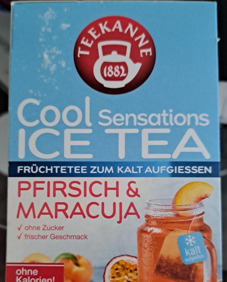 Fotografie - Cool Sensations Ice Tea Pfirsich & Maracuja Teekanne