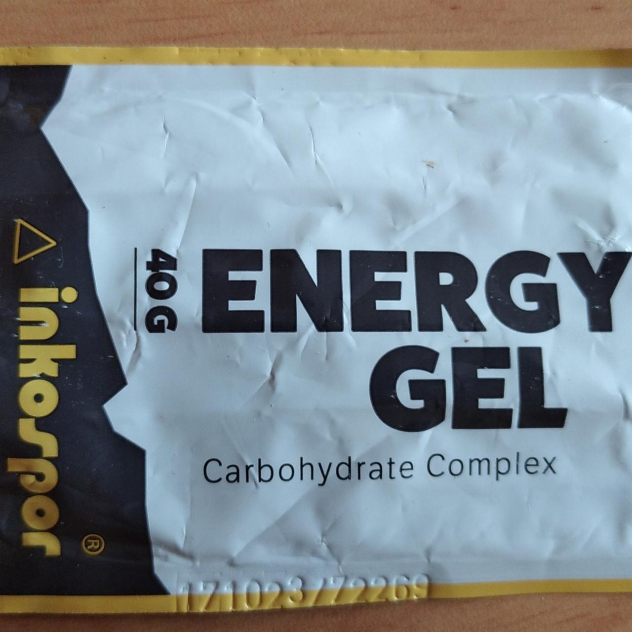 Fotografie - Energy gel Carbohydrate Complex Orange Inkospor