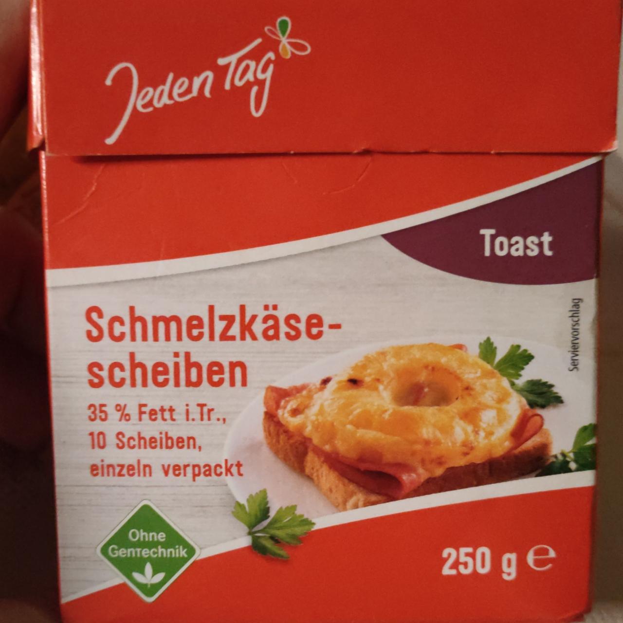 Fotografie - Schmelzkäsescheiben Toast 35% Fett Jeden Tag