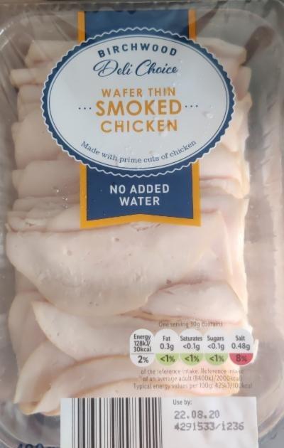Fotografie - Wafer thin smoked chicken Birchwood deli choice