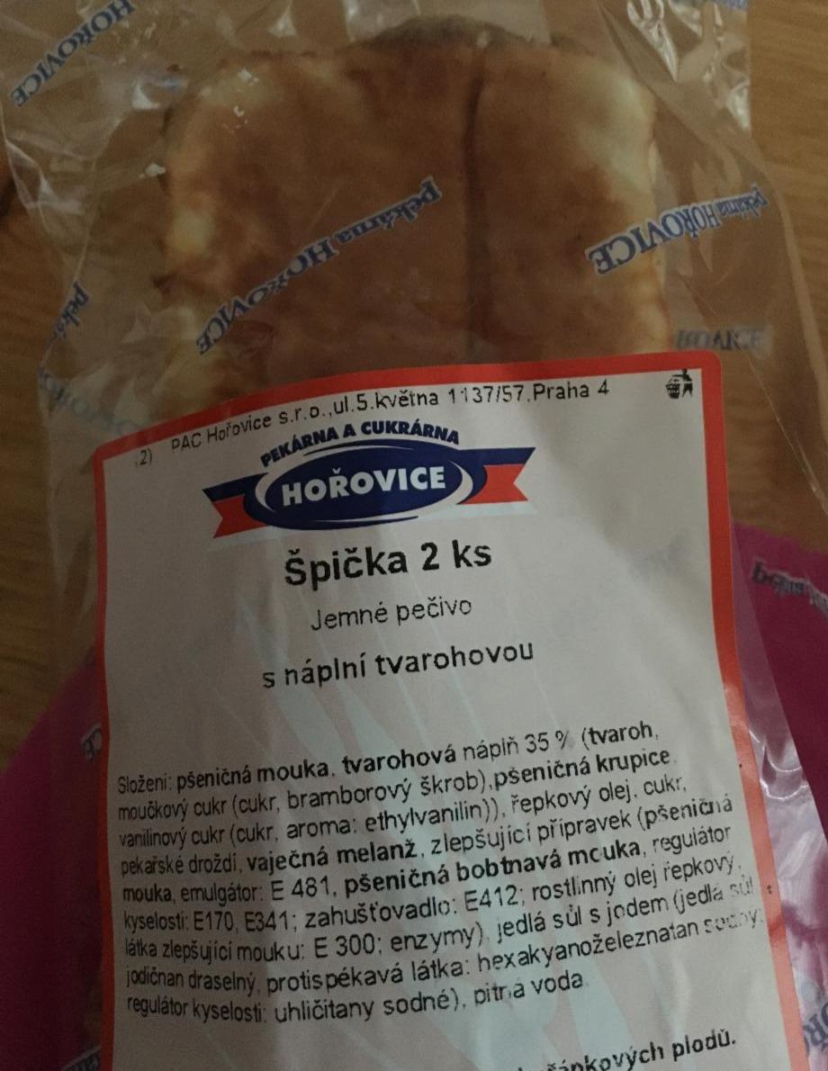Fotografie - Špička s tvarohovou náplní Pekárna a cukrárna Hořovice