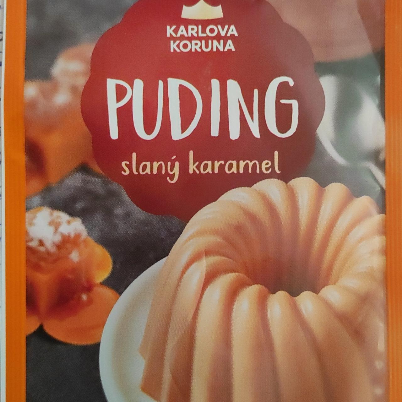 Fotografie - Puding slaný karamel Karlova Koruna