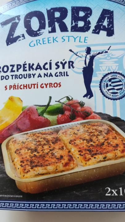 Fotografie - Zorba Greek Style Rozpékací sýr Gyros