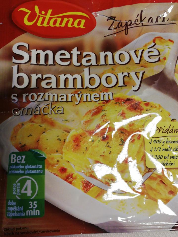 Fotografie - Smetanové brambory s rozmarýnem Vitana