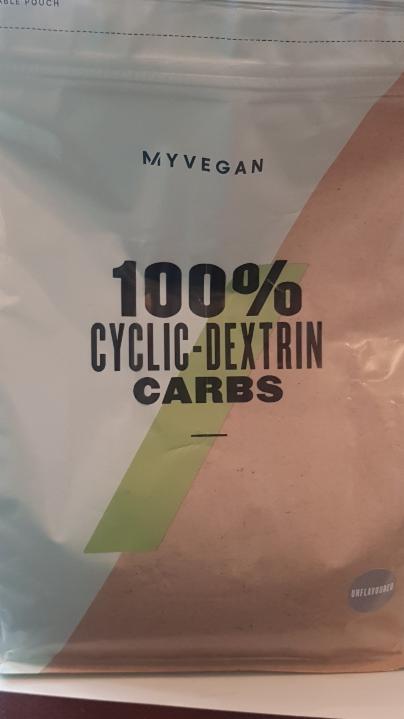Fotografie - 100% Cyclic-Dextrin Carbs- MyVegan