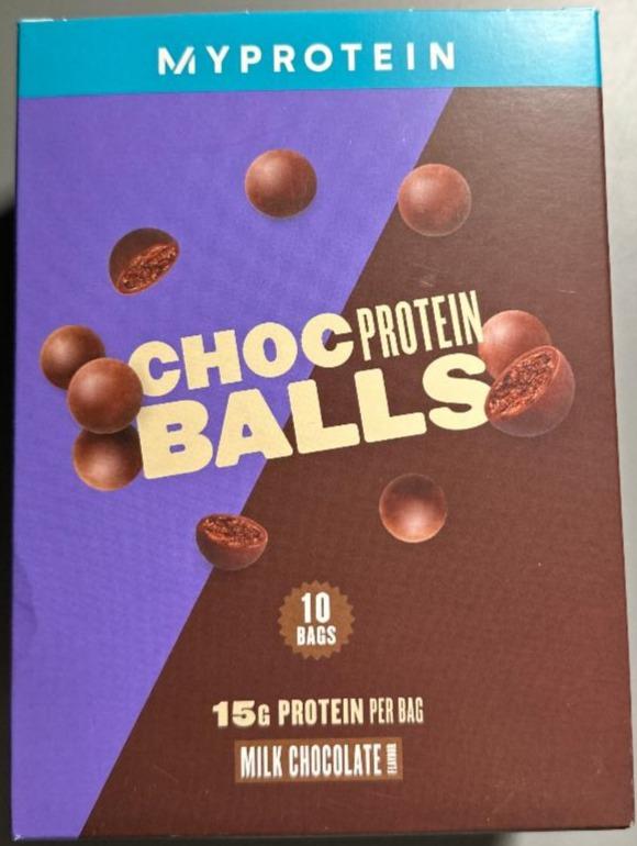 Fotografie - Chocolate Protein Balls Myprotein