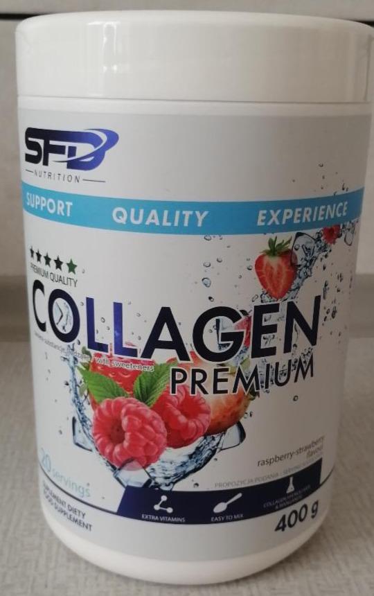 Fotografie - Prémium collagen strawberry rapsberry SFD Nutrition