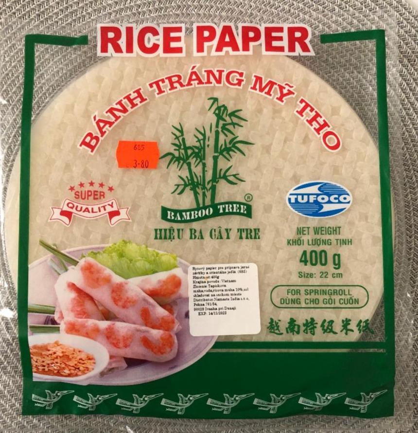 Fotografie - Rice paper Báhn tráng mý tho