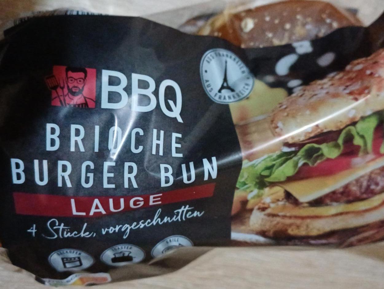 Fotografie - Brioche Burger bun BBQ