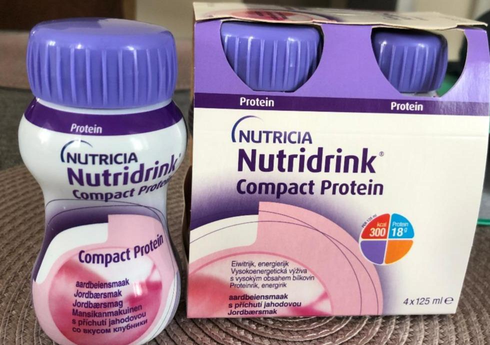 Fotografie - Nutridrink compact Protein jahoda Nutricia