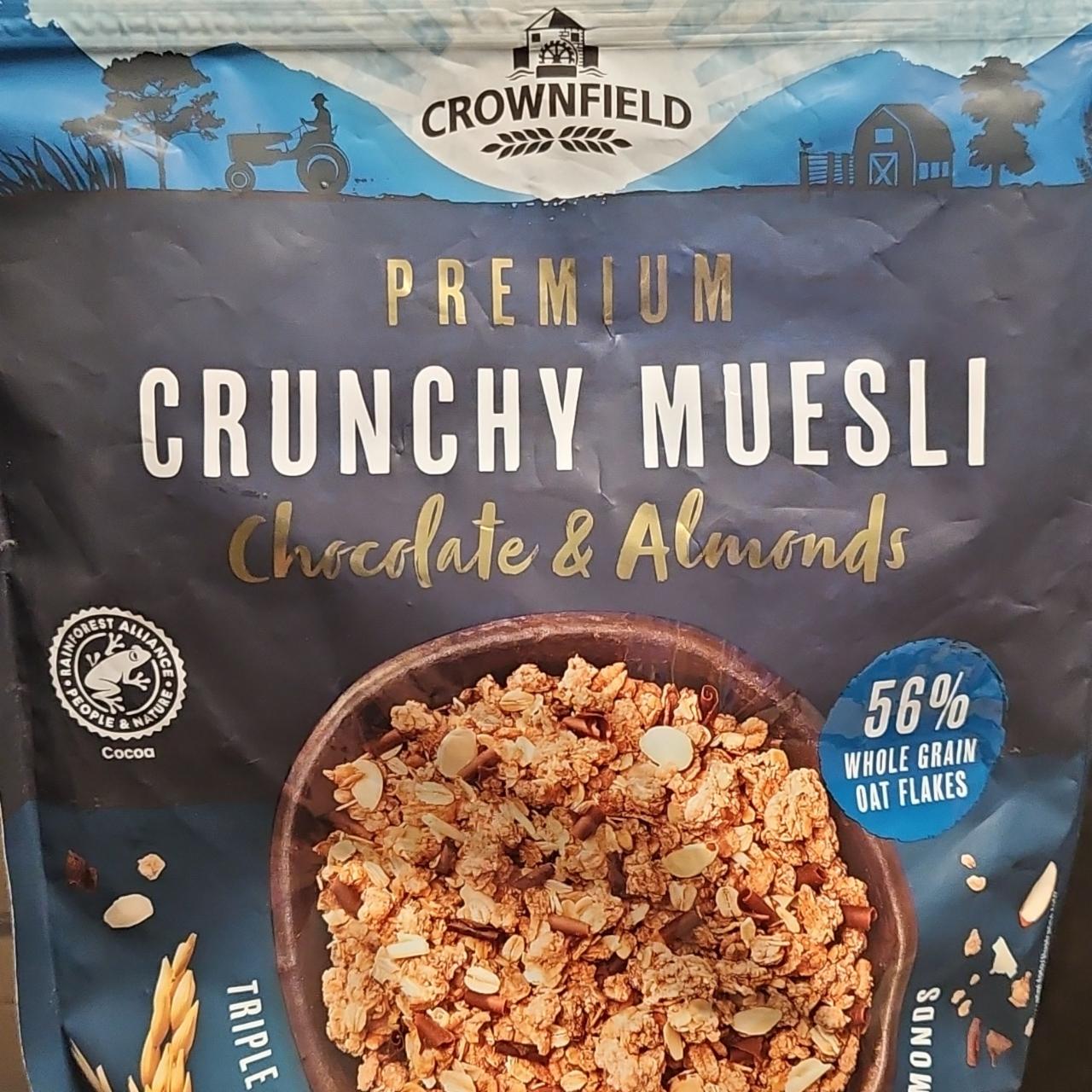 Fotografie - Premium Crunchy Muesli Chocholate & Almonds Crownfield