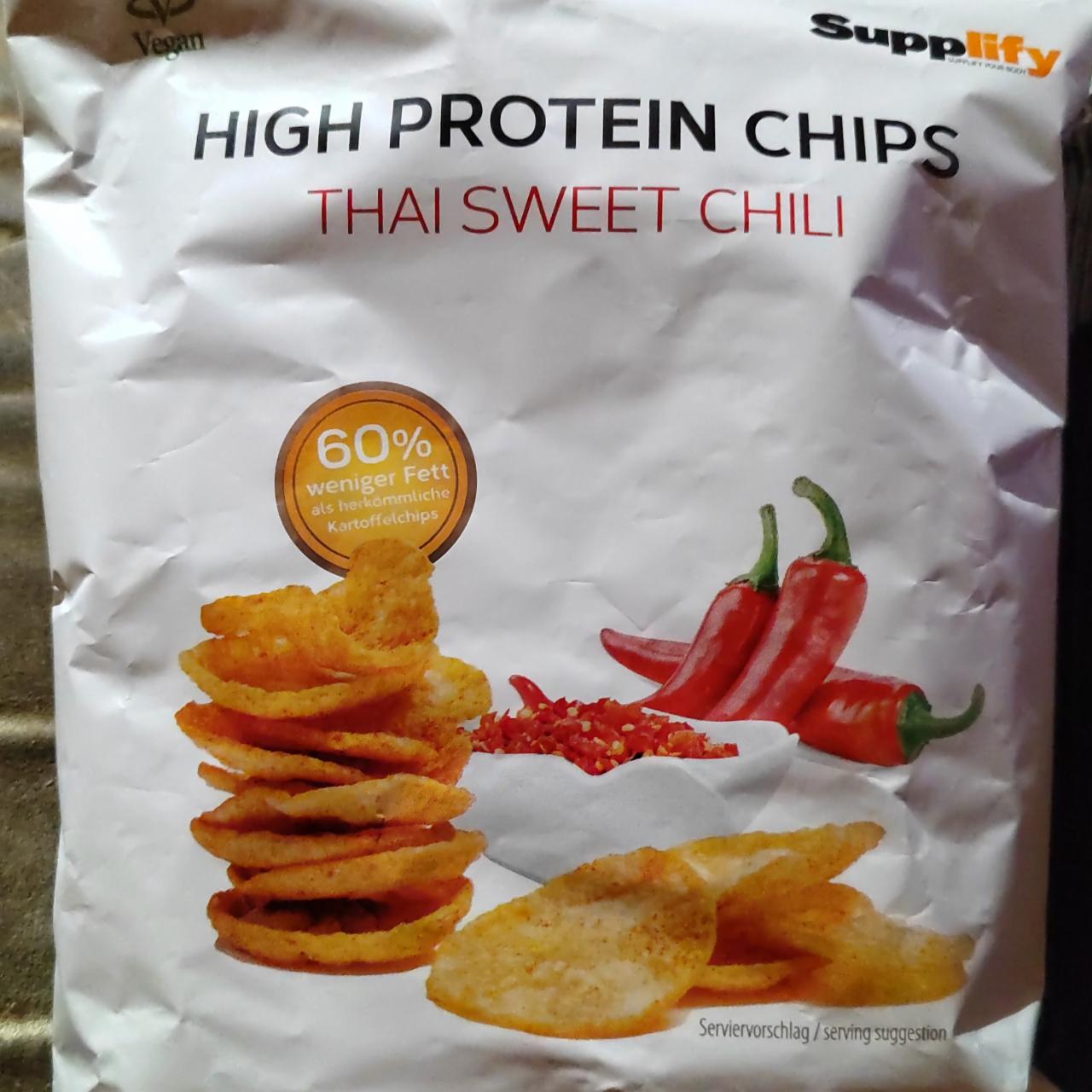 Fotografie - High Protein Chips Thai Sweet Chili Supplity