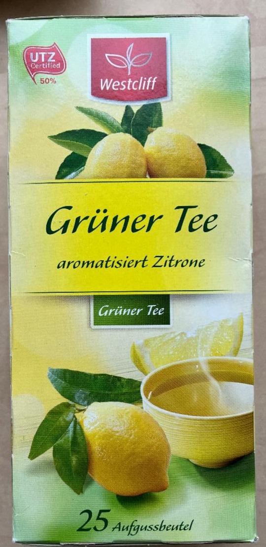 Fotografie - Grüner Tee aromatisiert Zitrone Westcliff