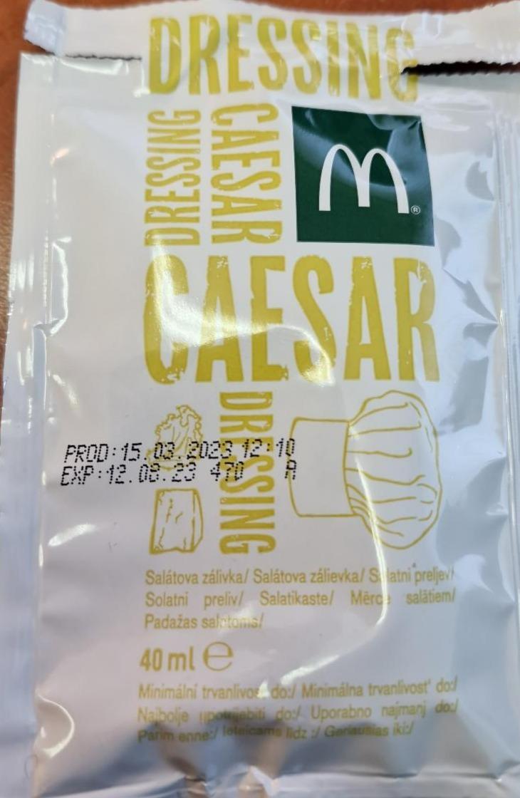 Fotografie - Caesar zálivka McDonald's
