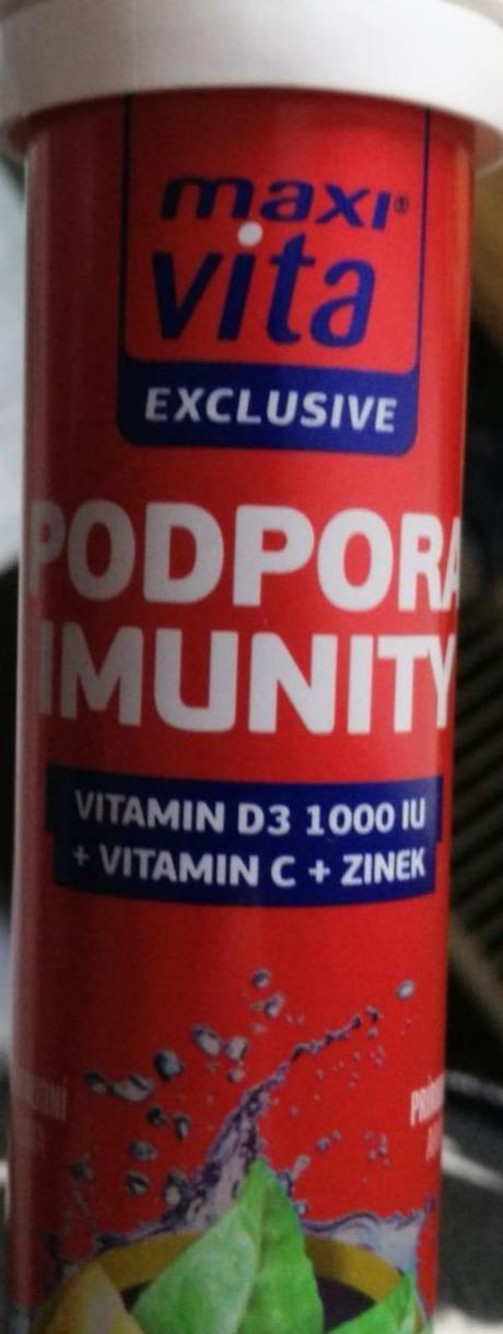 Fotografie - Podpora imunity Vitamim D3 + Vitamin C + zinek Maxi Vita