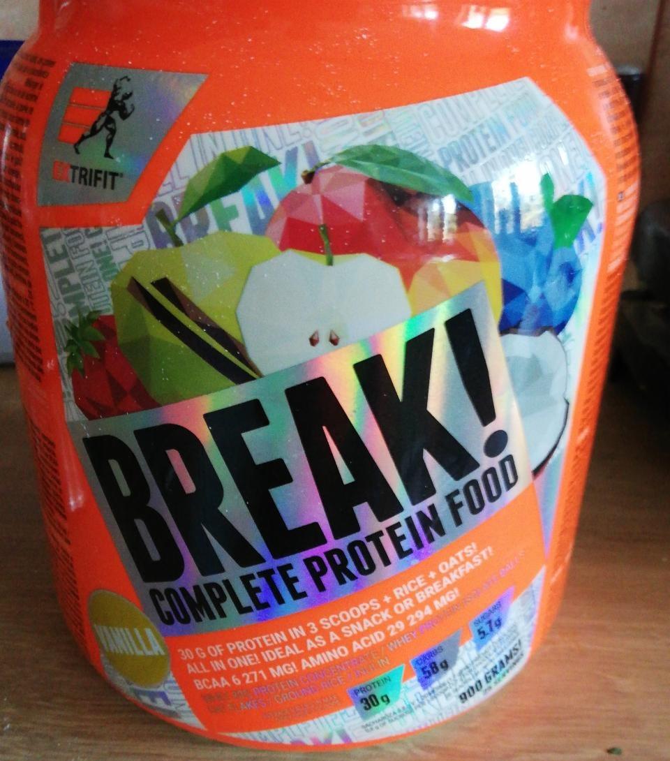Fotografie - Break! Protein Food vanilka Extrifit