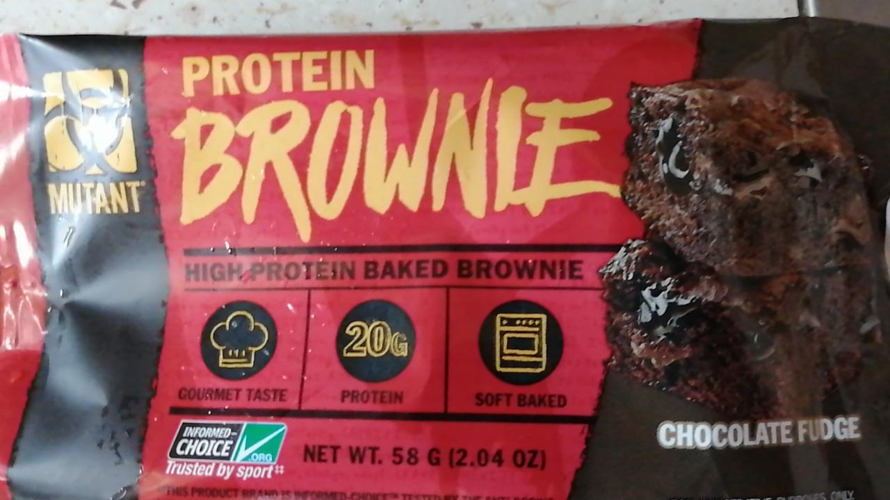 Fotografie - Protein Brownie - Mutant