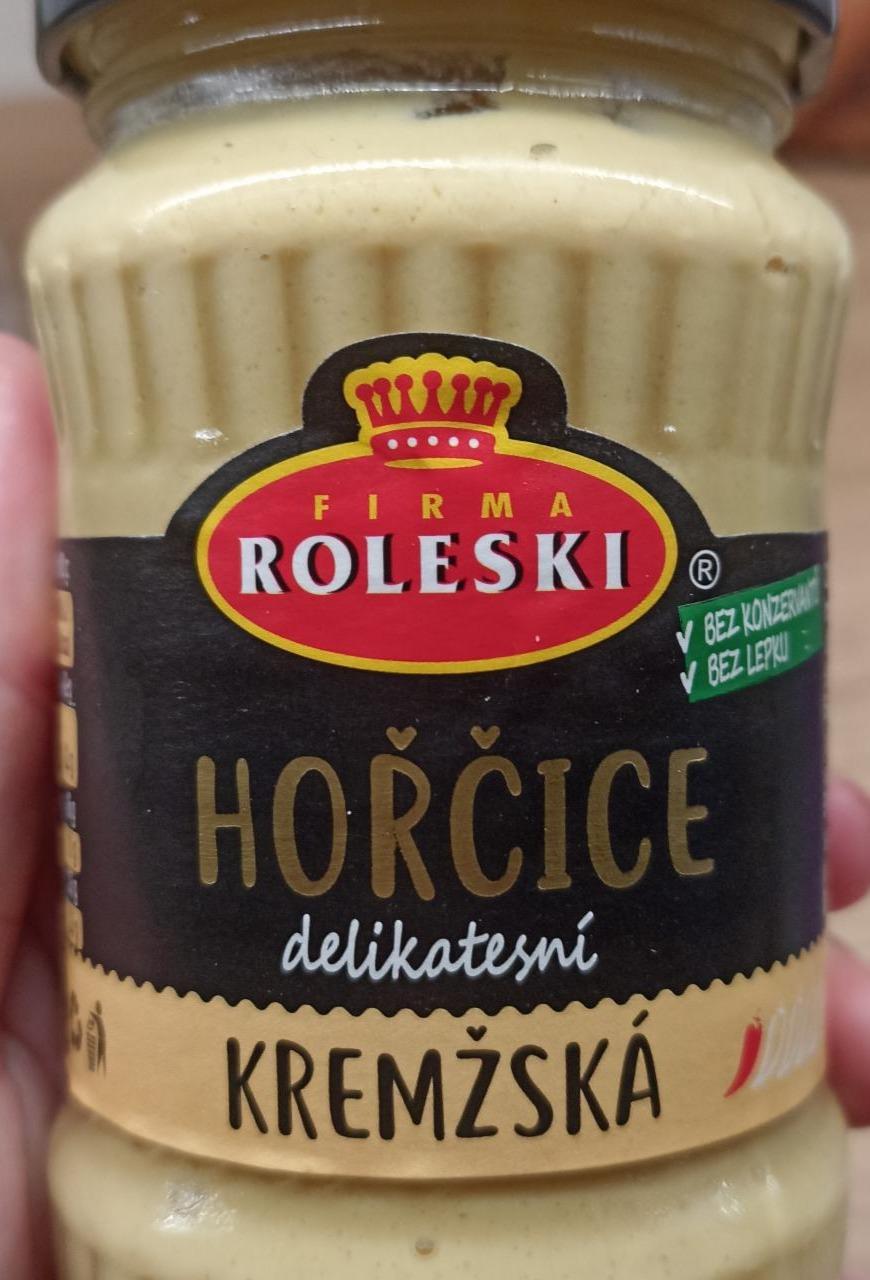 Fotografie - Hořčice delikatesní Kremžská Firma Roleski