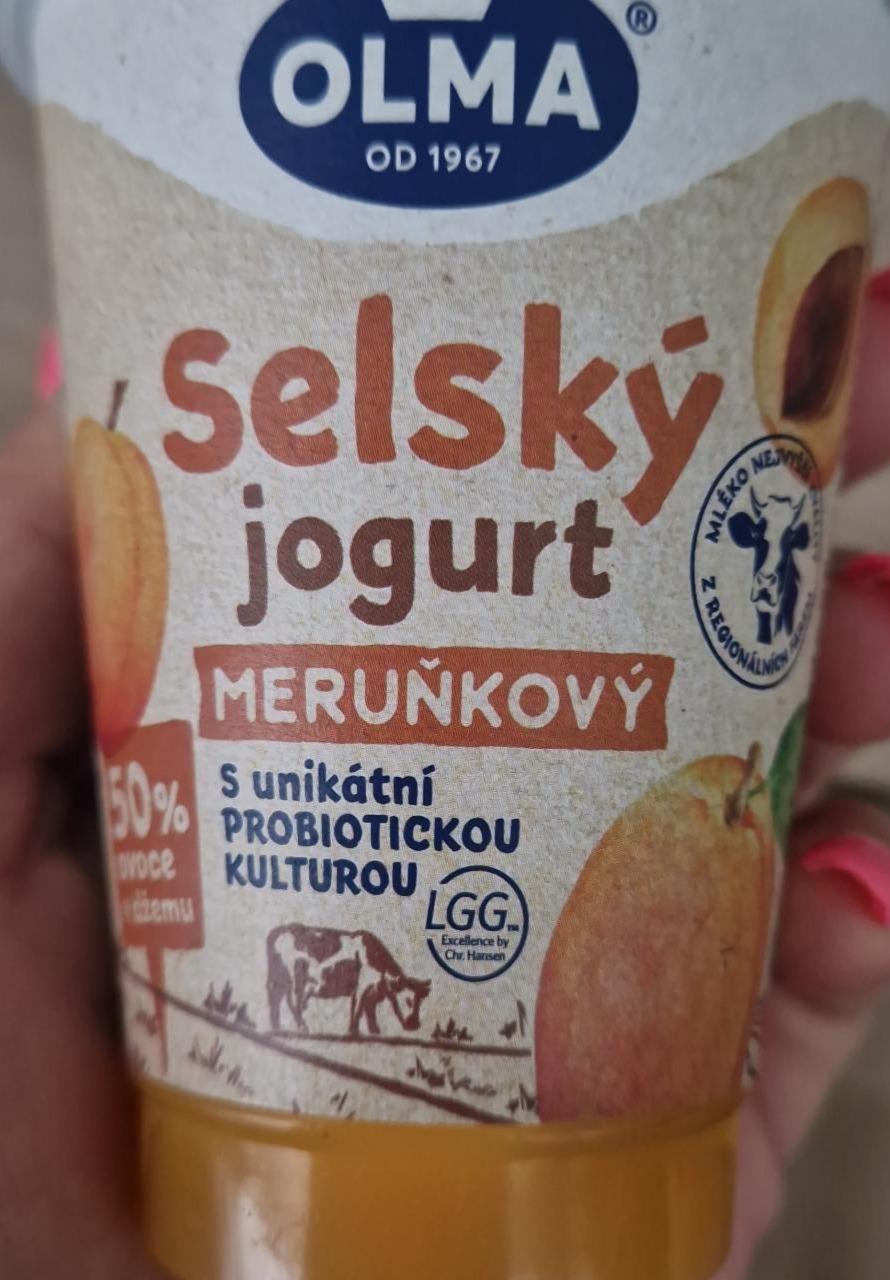 Fotografie - Selský jogurt s bifi meruňkový Olma